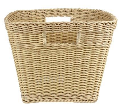 Cesto polyratan cuadrado 39 x 39 x 28,5cm