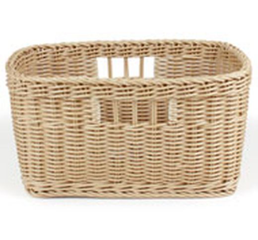 Cesto polyratan cubeta 32x23x16,5cm