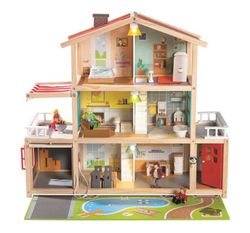 Chalet moderno para muñecas