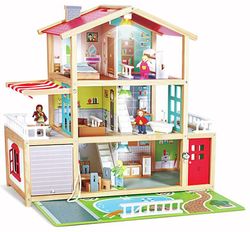 Chalet moderno para muñecas