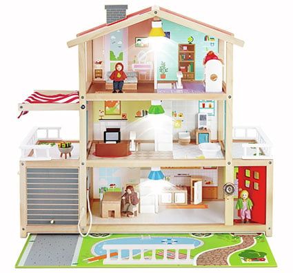 Chalet moderno para muñecas