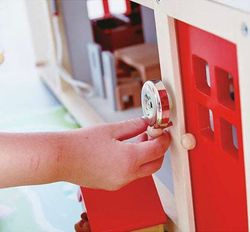 Chalet moderno para muñecas