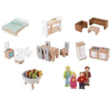 Chalet moderno para muñecas