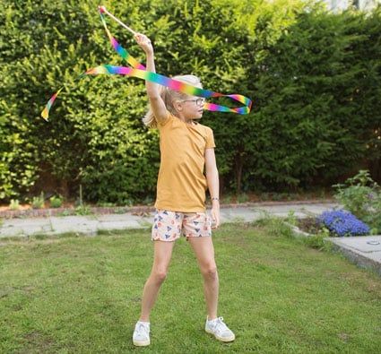 Cinta movimiento arcoíris