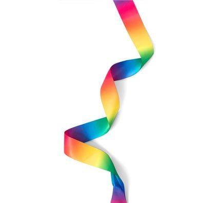 Cinta movimiento arcoíris