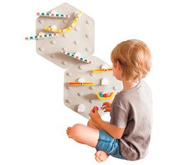 Circuito de canicas mural vertiplay set de 2 paneles