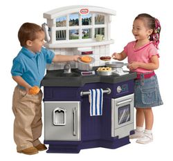 Cocina azul