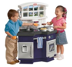 Cocina azul