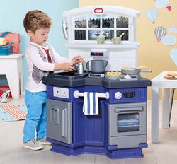 Cocina azul