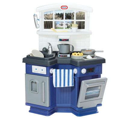 Cocina azul