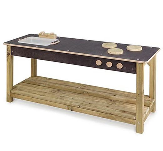 Cocina baja para exterior ludinatura
