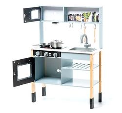 Cocina infantil de madera diseño moderno