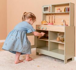 Cocinita de madera juego a cocinar