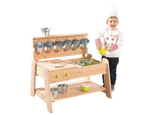 Cocinita exterior infantil Los Elementos 3 en 1