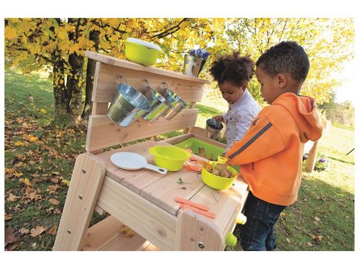 Cocinita exterior infantil Los Elementos 3 en 1