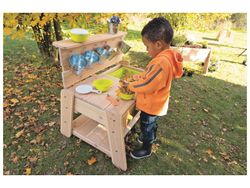 Cocinita exterior infantil Los Elementos 3 en 1