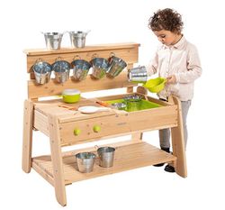 Cocinita exterior infantil Los Elementos 3 en 1