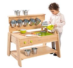 Cocinita exterior infantil Los Elementos 3 en 1
