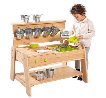 Cocinita exterior infantil Los Elementos 3 en 1