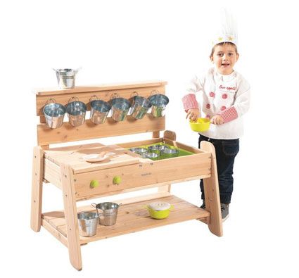 Cocinita exterior infantil Los Elementos 3 en 1