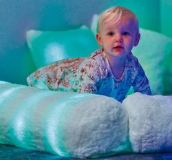 Cojín con luz cuadrado