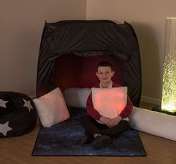 Cojín con luz cuadrado