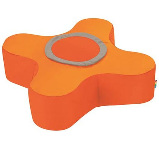 Cojín infantil  la flor de 4 pétalos
