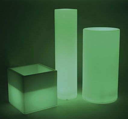 Columna cromoterapia de luz altura 100cm