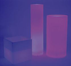 Columna cromoterapia de luz altura 80 cm