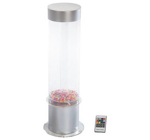 Columna de burbujas con perlas de 60 cm