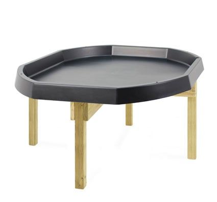 Conjunto de 2 bandejas mundo activo con soportes de madera dos alturas