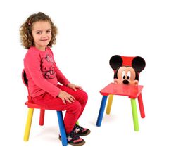 Conjunto de Mesa y sillas Mickey Disney