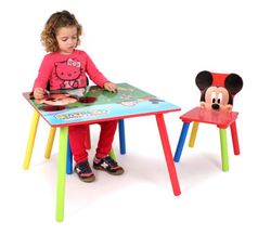 Conjunto de Mesa y sillas Mickey Disney