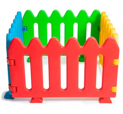 Conjunto de vallas infantil plegable