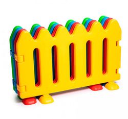 Conjunto de vallas infantil plegable