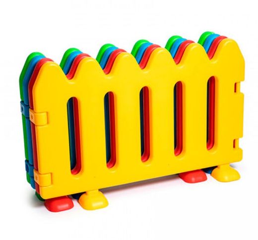 Conjunto de vallas infantil plegable