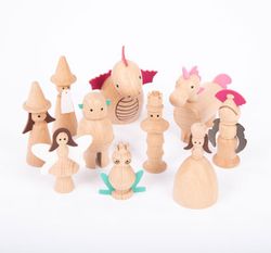 Conjunto figuritas encantadas los cuentos