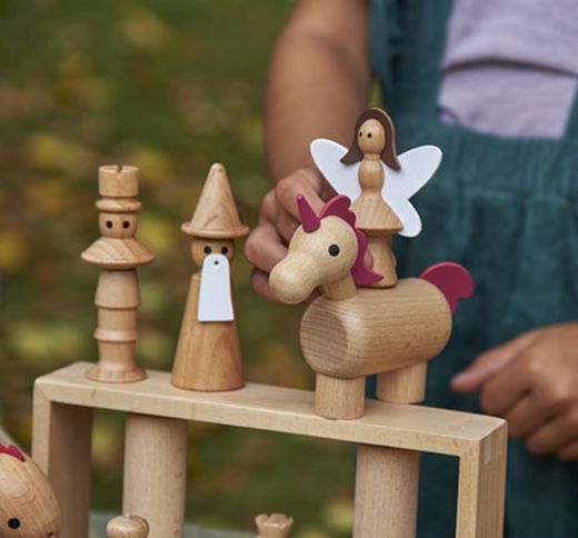 Conjunto figuritas encantadas los cuentos