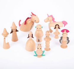 Conjunto figuritas encantadas los cuentos