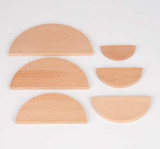 Conjunto natural de paneles arcos