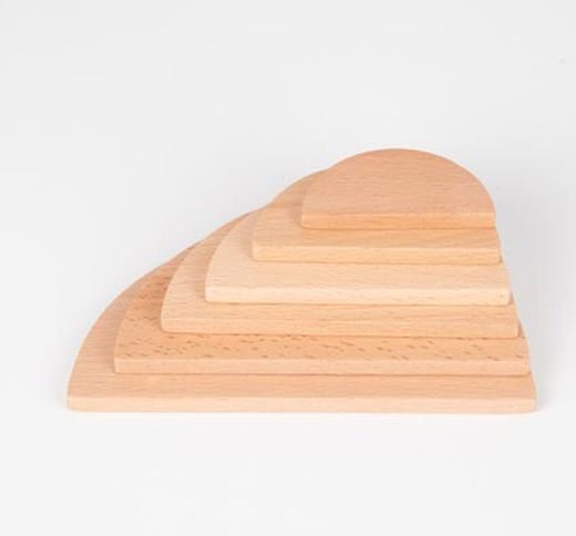 Conjunto natural de paneles arcos