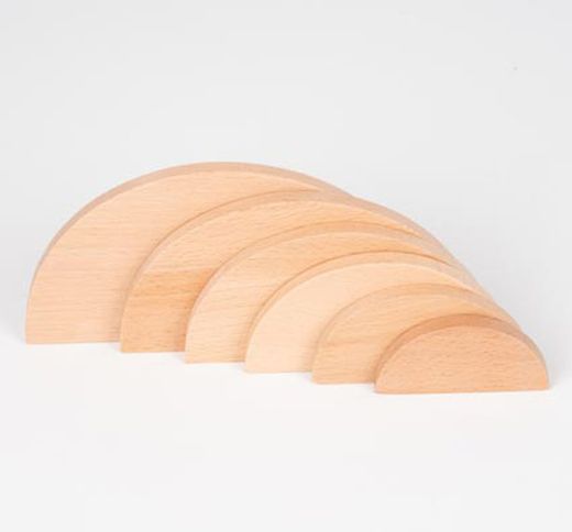 Conjunto natural de paneles arcos