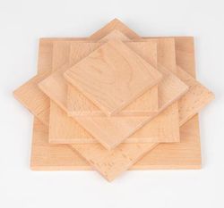 Conjunto natural de paneles cuadrados
