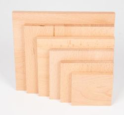 Conjunto natural de paneles cuadrados