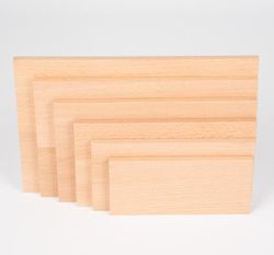 Conjunto natural de paneles rectangulares