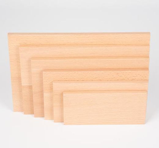 Conjunto natural de paneles rectangulares