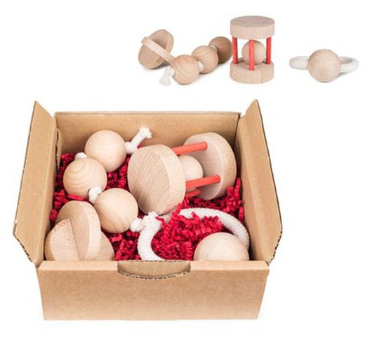 Conjunto piezas montessori para bebés