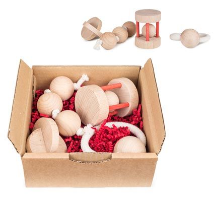 Conjunto piezas montessori para bebés