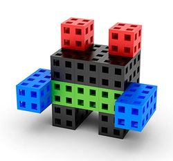 Construcción bloques rompecabezas Cube Edu