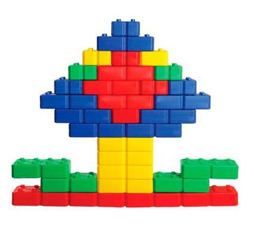 Construcción bricks  big 48 piezas